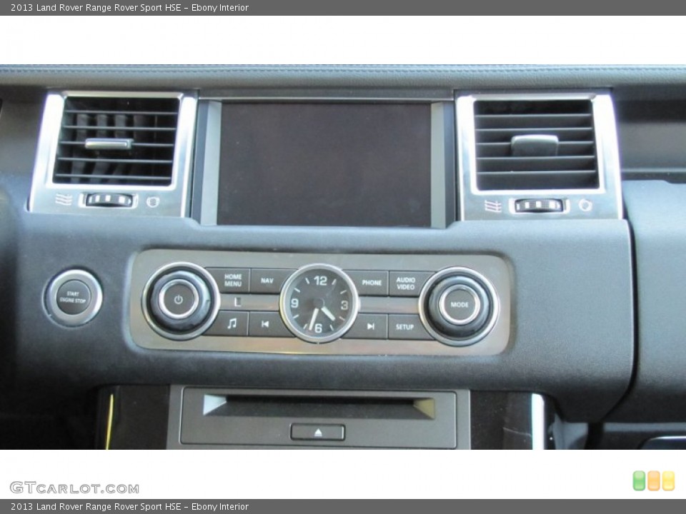Ebony Interior Controls for the 2013 Land Rover Range Rover Sport HSE #74515338