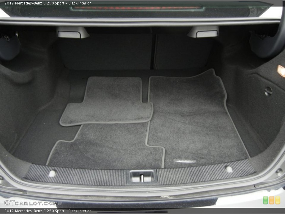 Black Interior Trunk for the 2012 Mercedes-Benz C 250 Sport #74515568