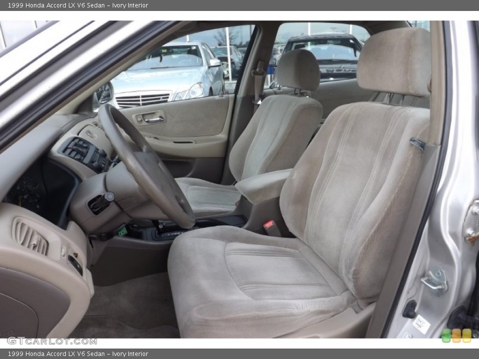 Ivory Interior Front Seat for the 1999 Honda Accord LX V6 Sedan #74515832