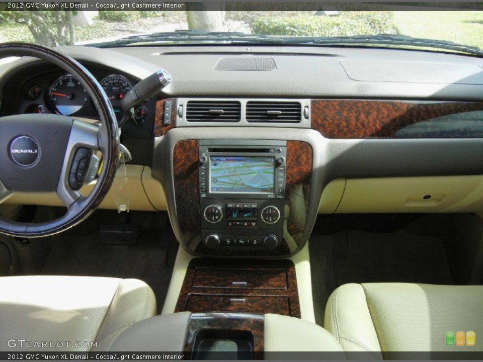 Cocoa/Light Cashmere Interior Dashboard for the 2012 GMC Yukon XL Denali #74516179