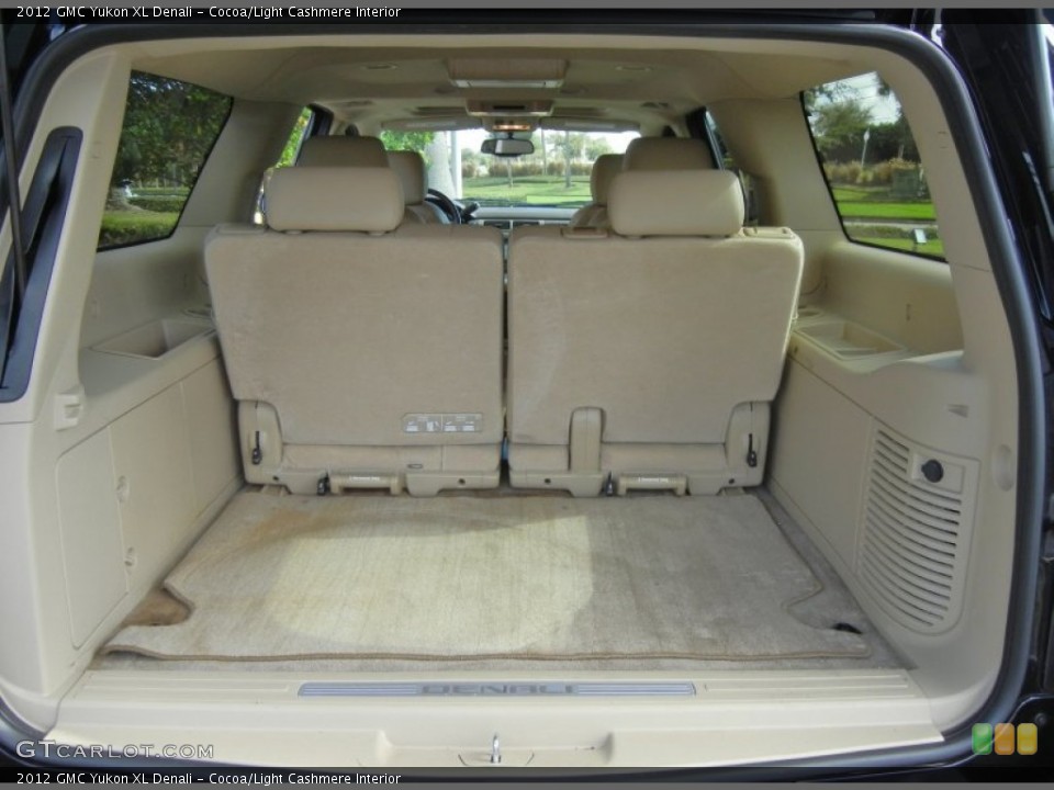 Cocoa/Light Cashmere Interior Trunk for the 2012 GMC Yukon XL Denali #74516324
