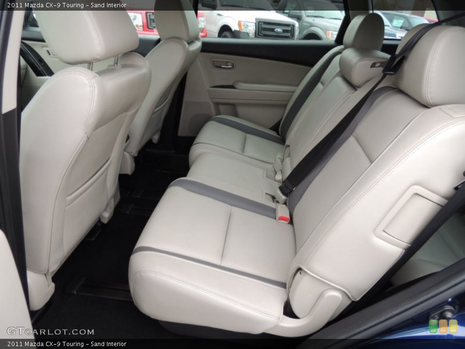 Sand Interior Rear Seat for the 2011 Mazda CX-9 Touring #74516537