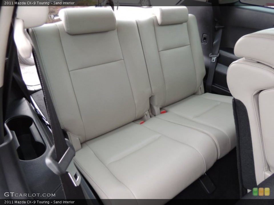 Sand Interior Rear Seat for the 2011 Mazda CX-9 Touring #74516702