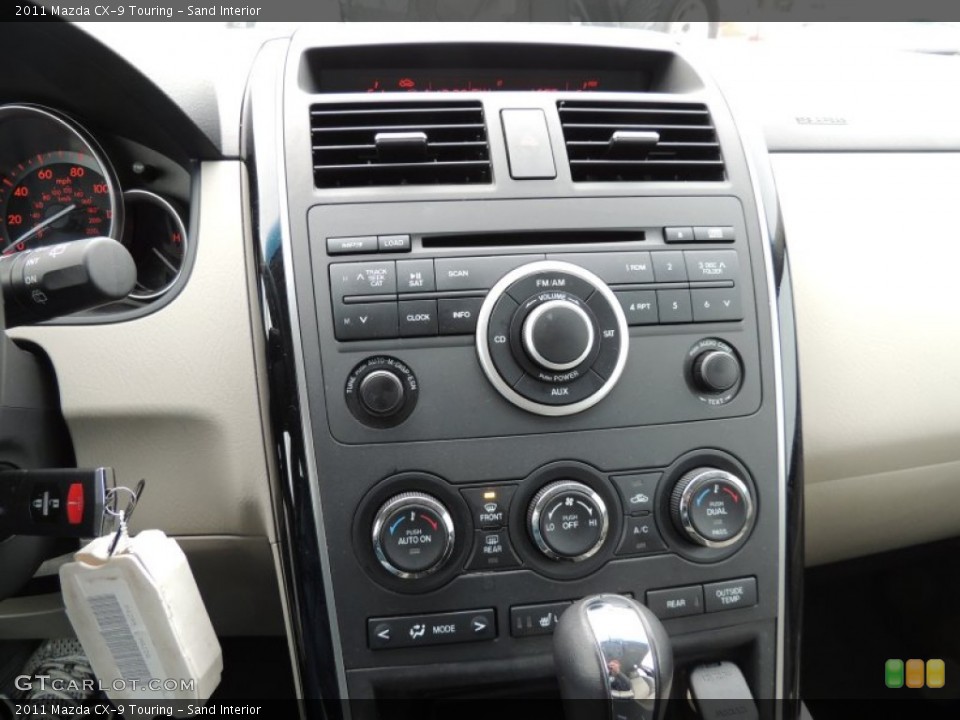 Sand Interior Controls for the 2011 Mazda CX-9 Touring #74516873