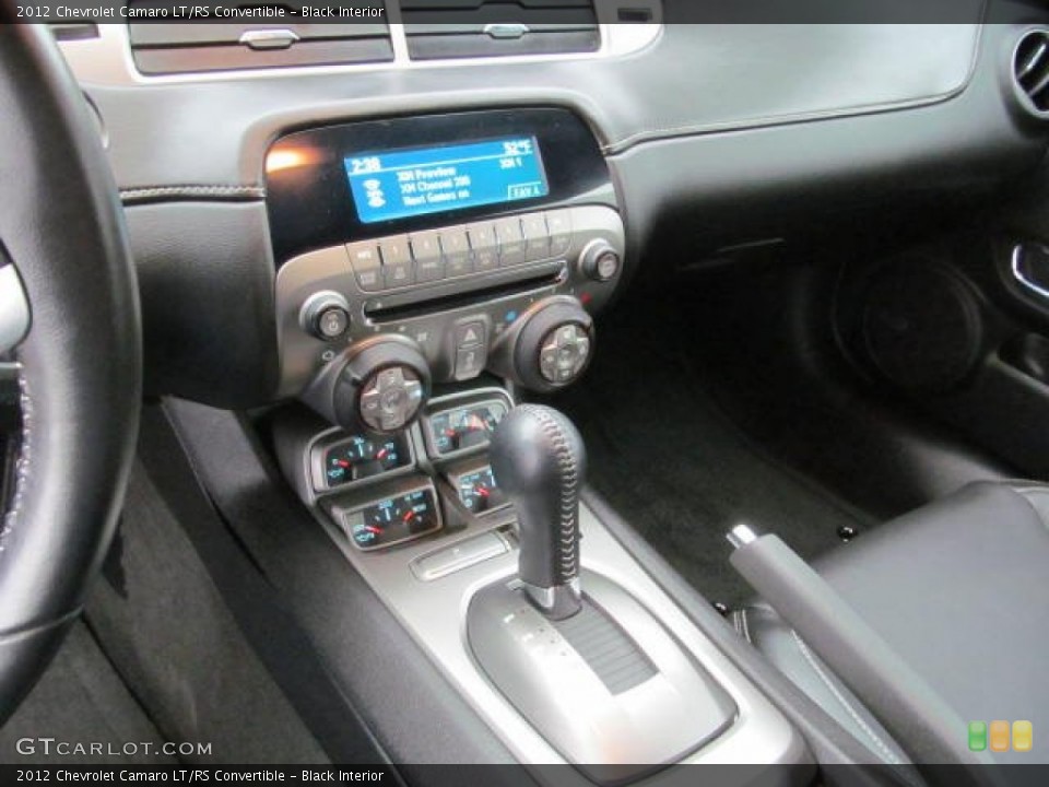 Black Interior Transmission for the 2012 Chevrolet Camaro LT/RS Convertible #74517467