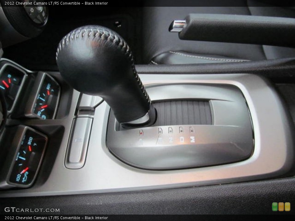 Black Interior Transmission for the 2012 Chevrolet Camaro LT/RS Convertible #74517566