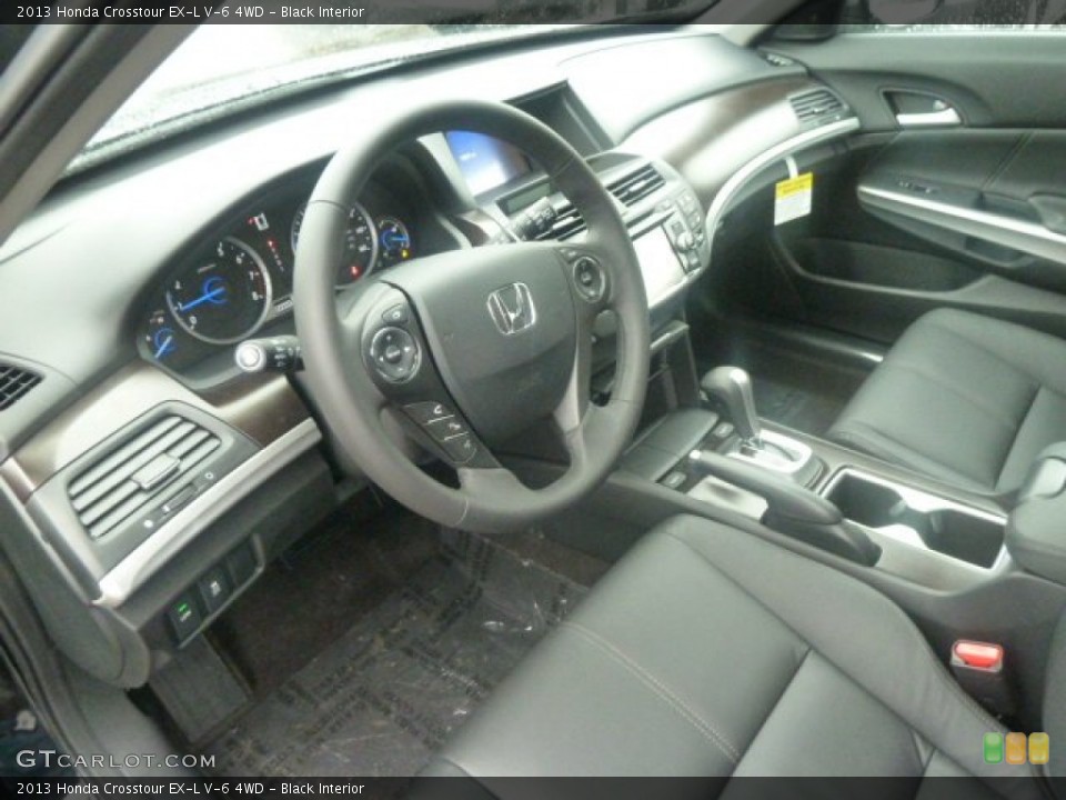 Black Interior Prime Interior for the 2013 Honda Crosstour EX-L V-6 4WD #74518124