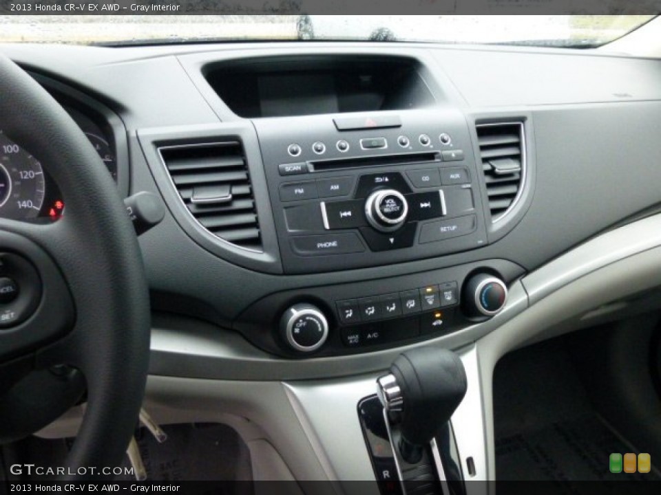 Gray Interior Controls for the 2013 Honda CR-V EX AWD #74519657
