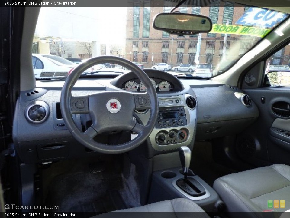 Gray Interior Dashboard for the 2005 Saturn ION 3 Sedan #74520650