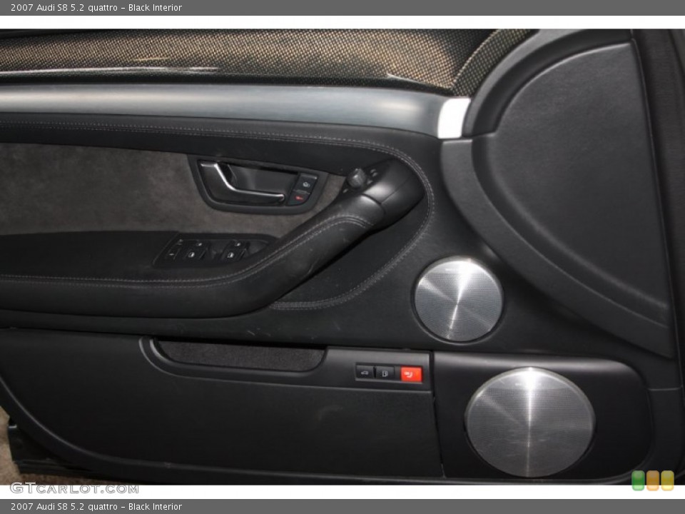 Black Interior Door Panel for the 2007 Audi S8 5.2 quattro #74520811