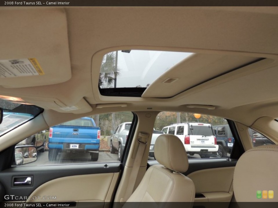 Camel Interior Sunroof for the 2008 Ford Taurus SEL #74523507