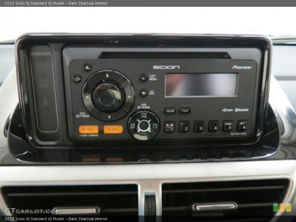 Dark Charcoal Interior Audio System for the 2013 Scion iQ  #74523668