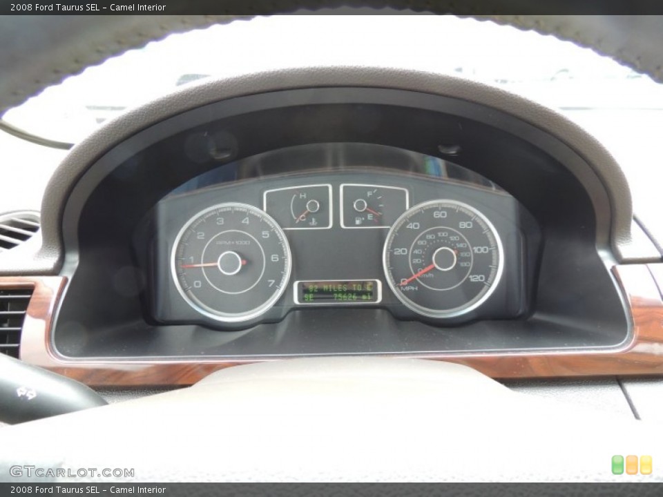 Camel Interior Gauges for the 2008 Ford Taurus SEL #74523953
