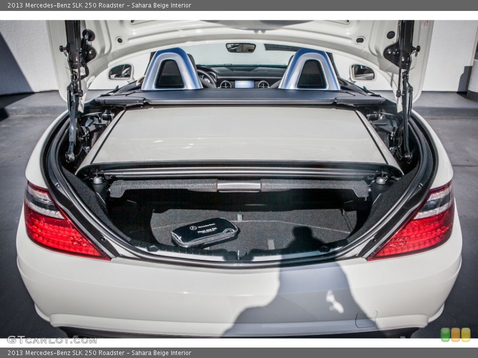 Sahara Beige Interior Trunk for the 2013 Mercedes-Benz SLK 250 Roadster #74528069