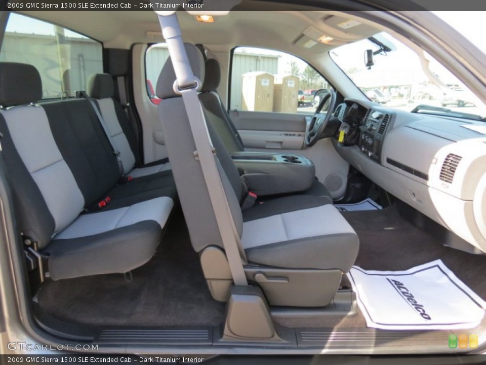 Dark Titanium Interior Photo for the 2009 GMC Sierra 1500 SLE Extended Cab #74528279