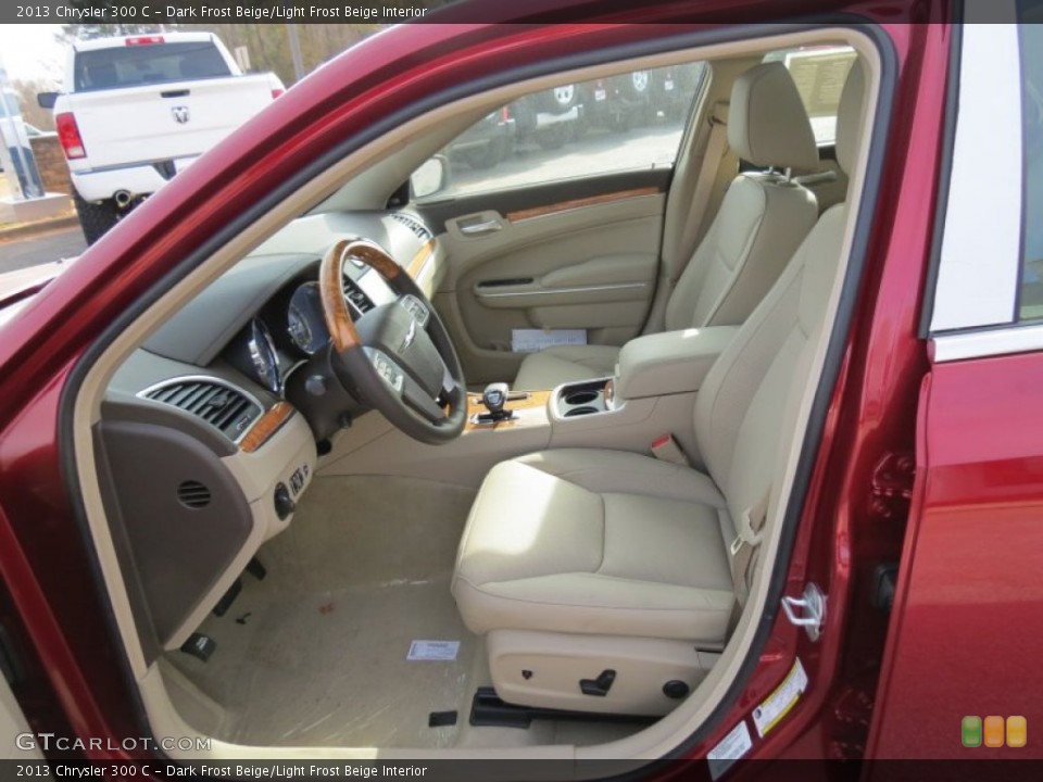 Dark Frost Beige/Light Frost Beige Interior Front Seat for the 2013 Chrysler 300 C #74528408