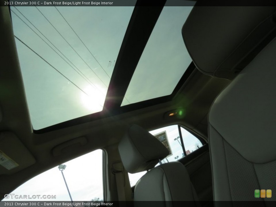 Dark Frost Beige/Light Frost Beige Interior Sunroof for the 2013 Chrysler 300 C #74528423