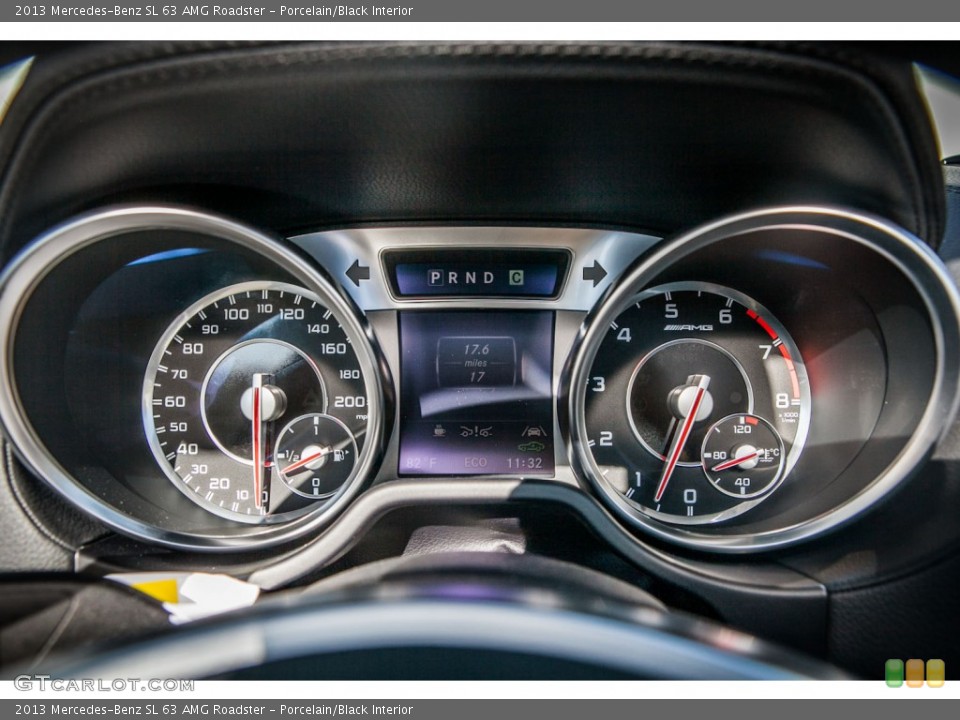 Porcelain/Black Interior Gauges for the 2013 Mercedes-Benz SL 63 AMG Roadster #74528585