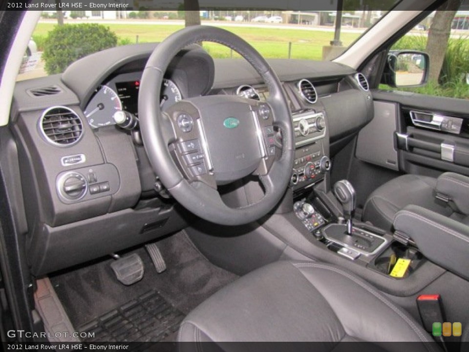 Ebony Interior Prime Interior for the 2012 Land Rover LR4 HSE #74528987