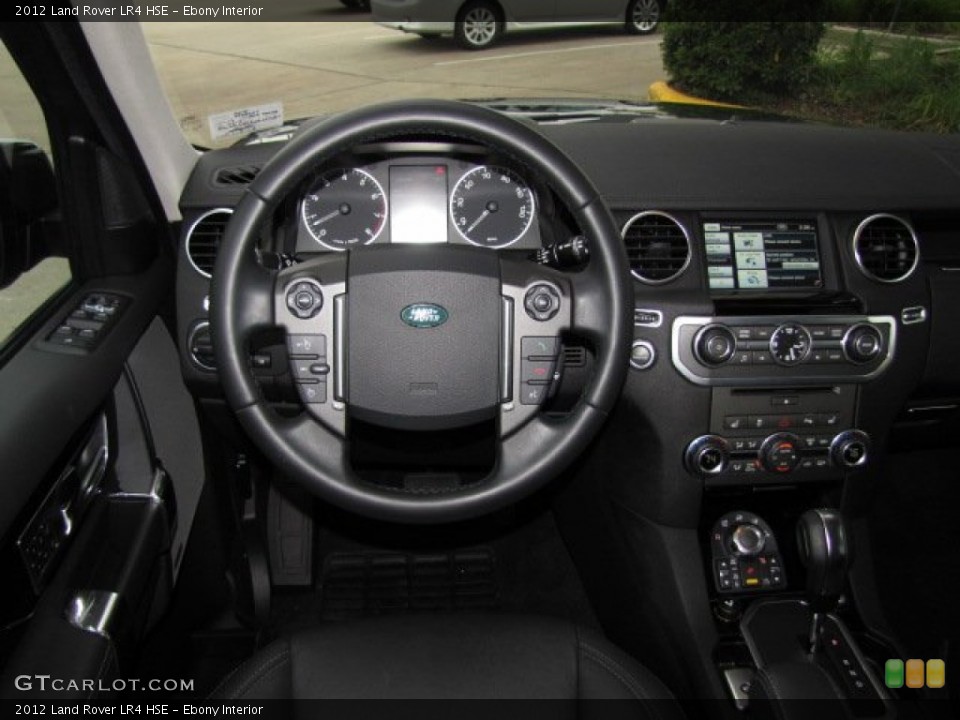 Ebony Interior Dashboard for the 2012 Land Rover LR4 HSE #74529000
