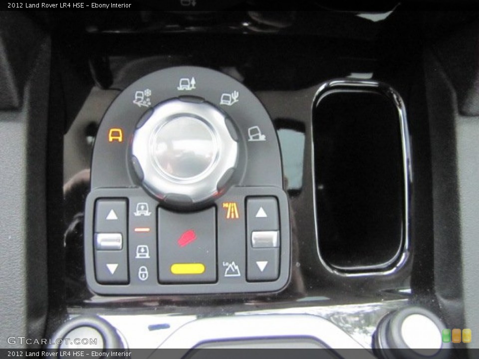 Ebony Interior Controls for the 2012 Land Rover LR4 HSE #74529176