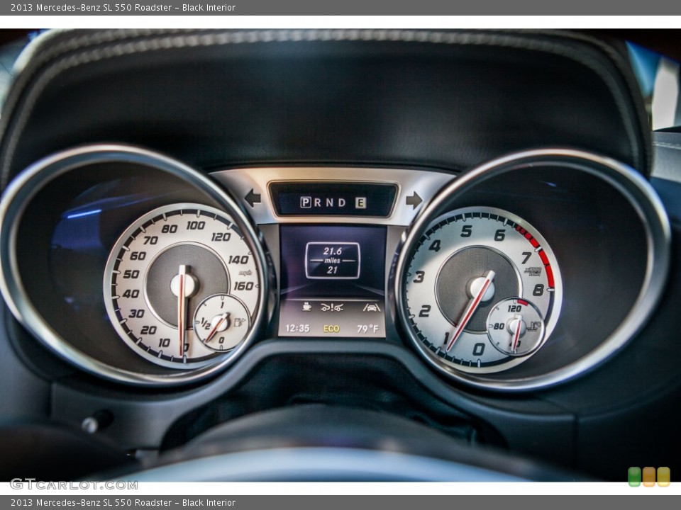 Black Interior Gauges for the 2013 Mercedes-Benz SL 550 Roadster #74529446