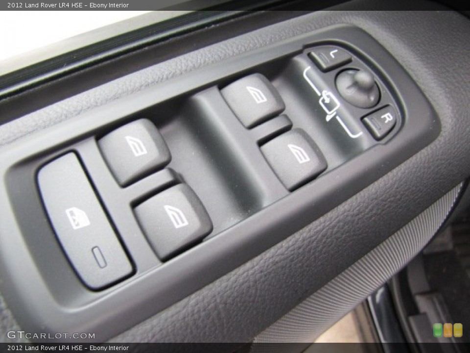 Ebony Interior Controls for the 2012 Land Rover LR4 HSE #74529635