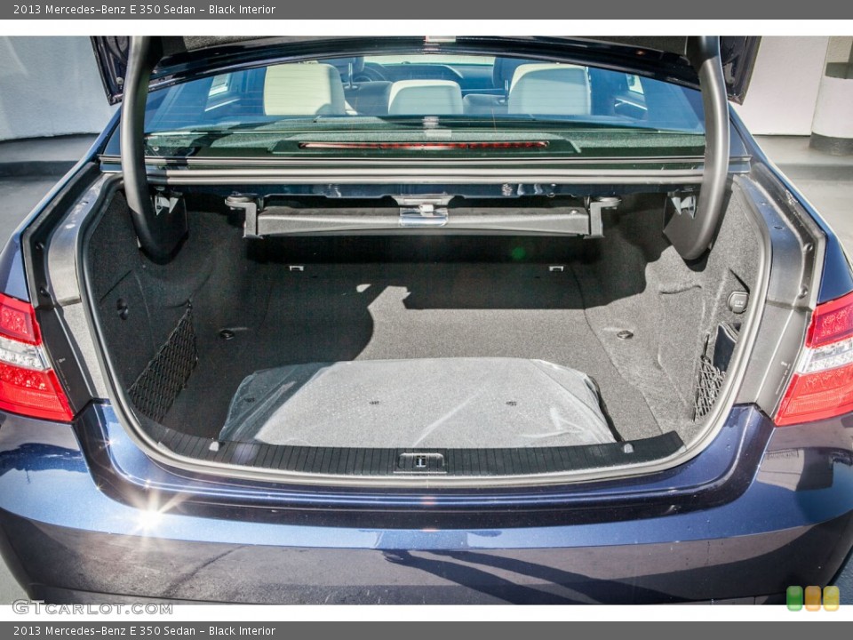 Black Interior Trunk for the 2013 Mercedes-Benz E 350 Sedan #74530250
