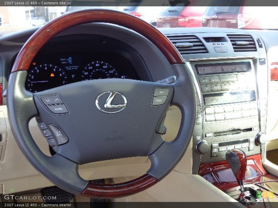 Cashmere Interior Steering Wheel for the 2007 Lexus LS 460 #74531363