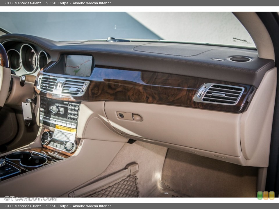 Almond/Mocha Interior Dashboard for the 2013 Mercedes-Benz CLS 550 Coupe #74533355