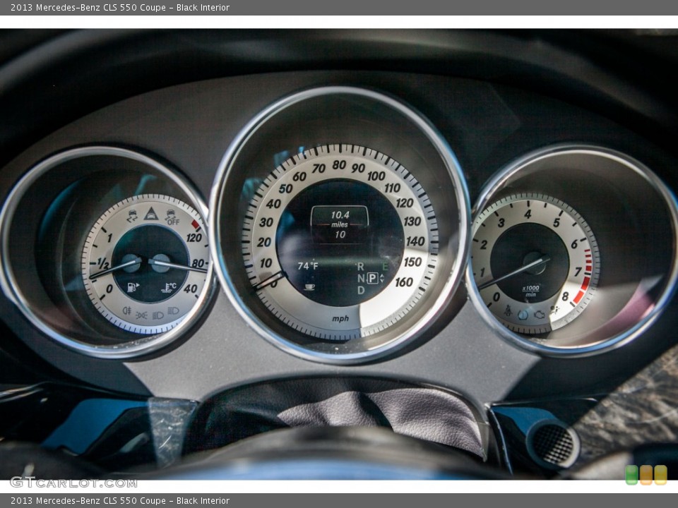 Black Interior Gauges for the 2013 Mercedes-Benz CLS 550 Coupe #74533673