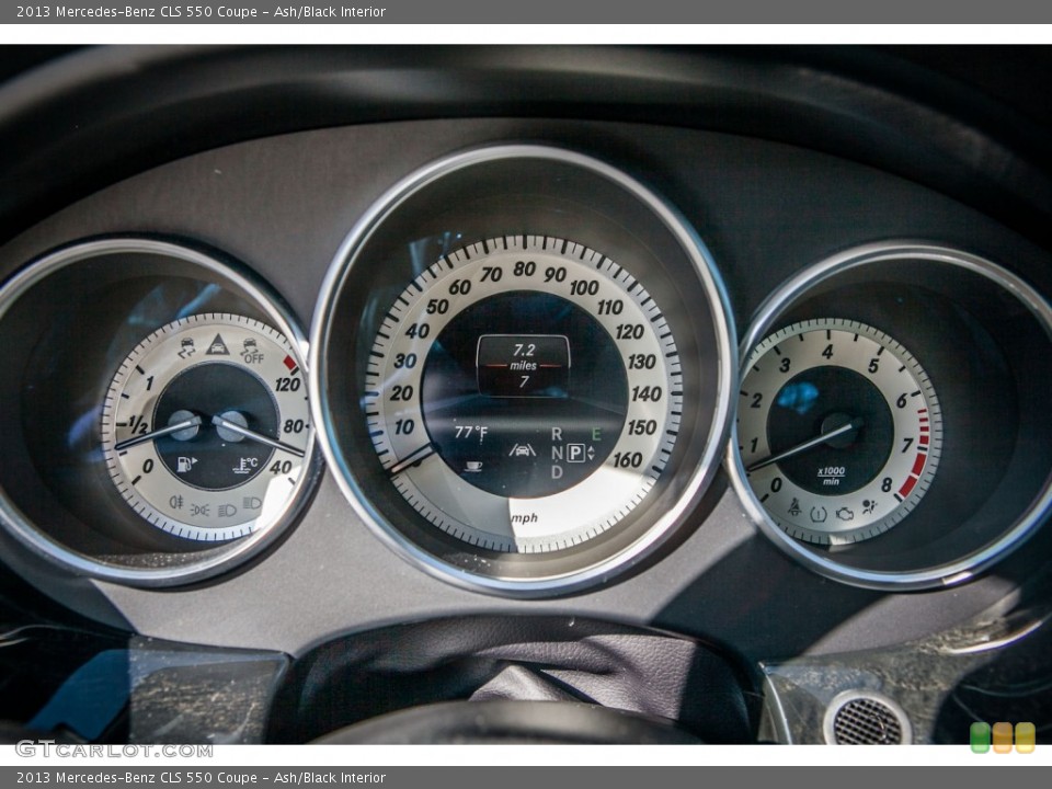Ash/Black Interior Gauges for the 2013 Mercedes-Benz CLS 550 Coupe #74534075