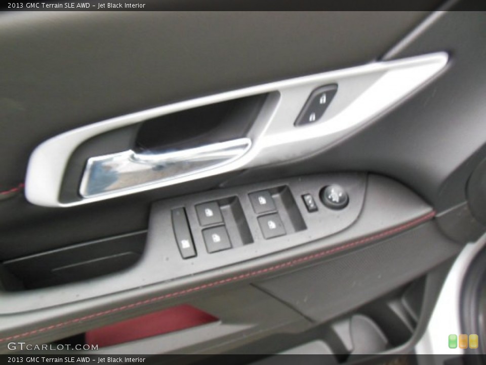 Jet Black Interior Controls for the 2013 GMC Terrain SLE AWD #74535599