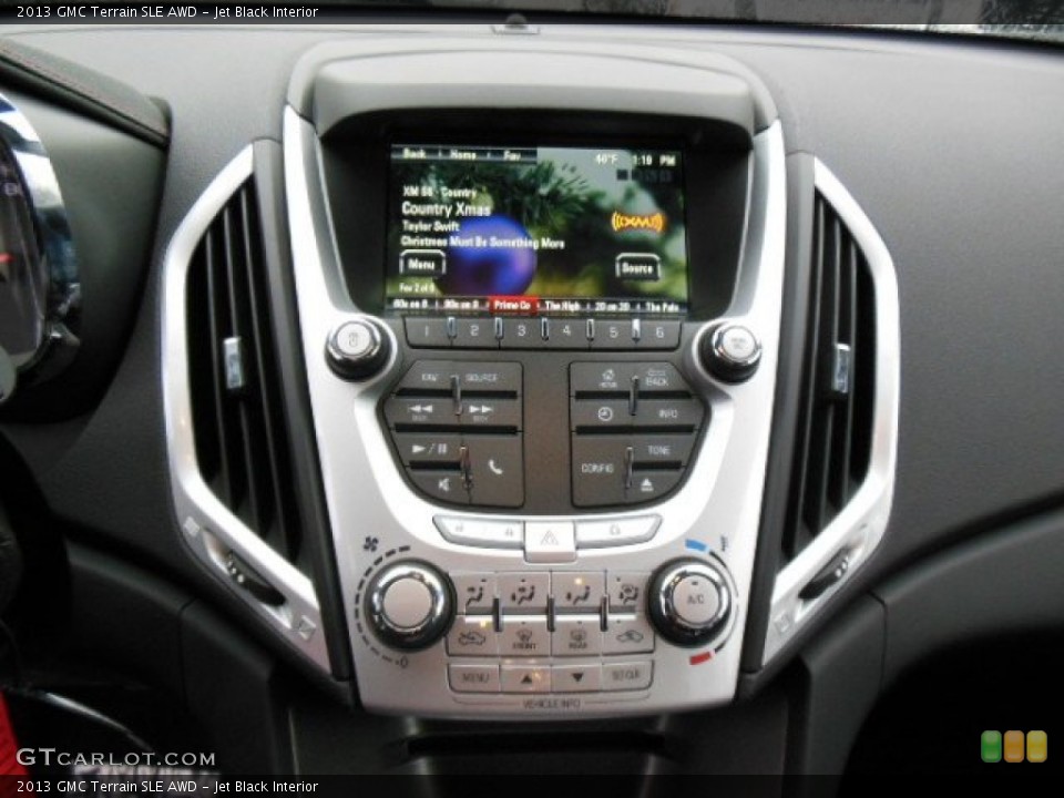 Jet Black Interior Controls for the 2013 GMC Terrain SLE AWD #74535995