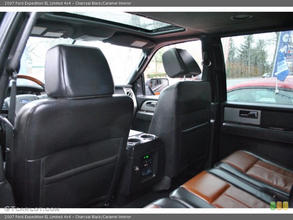 Charcoal Black/Caramel Interior Photo for the 2007 Ford Expedition EL Limited 4x4 #74538022