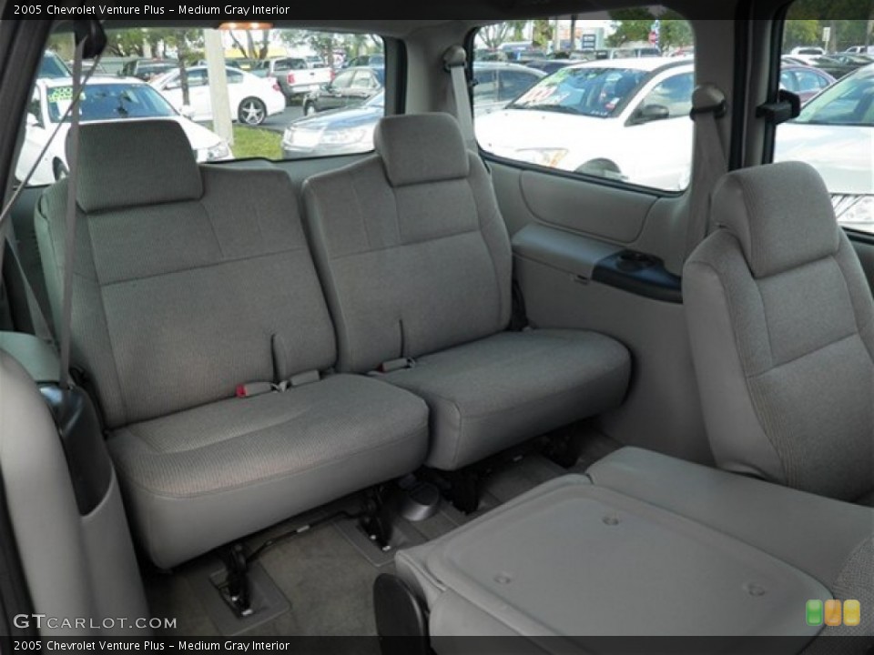 Medium Gray Interior Rear Seat for the 2005 Chevrolet Venture Plus #74541173
