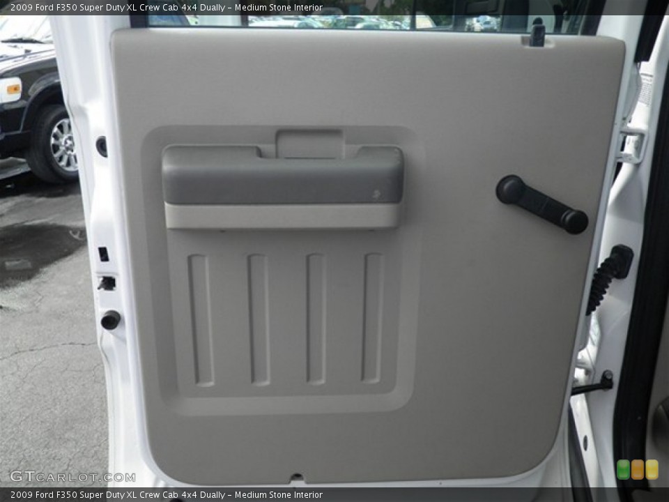 Medium Stone Interior Door Panel for the 2009 Ford F350 Super Duty XL Crew Cab 4x4 Dually #74541782
