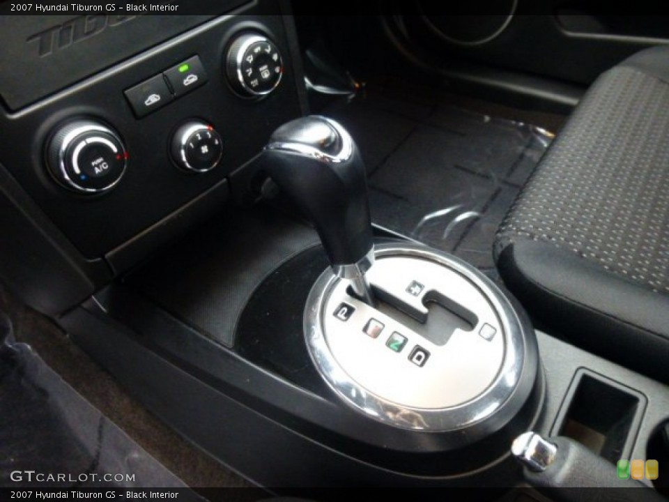 Black Interior Transmission for the 2007 Hyundai Tiburon GS #74542850