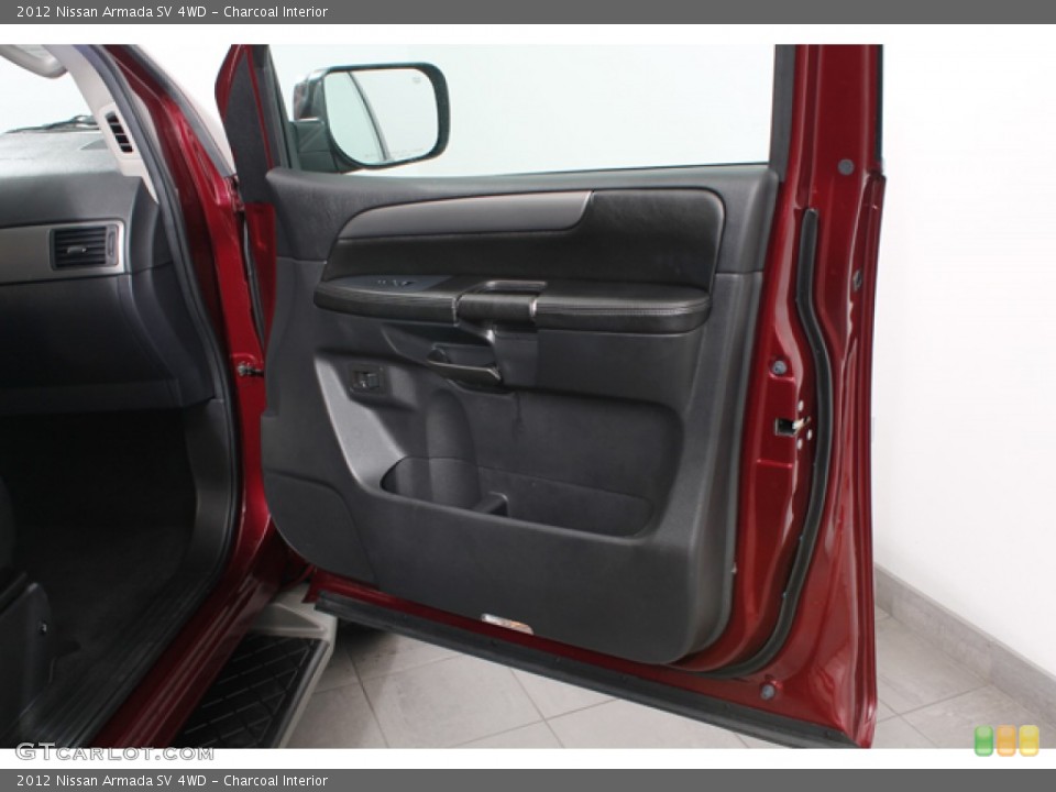 Charcoal Interior Door Panel for the 2012 Nissan Armada SV 4WD #74544294