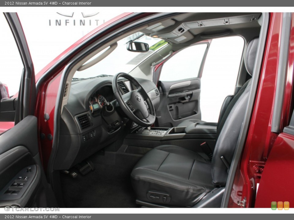 Charcoal Interior Photo for the 2012 Nissan Armada SV 4WD #74544396