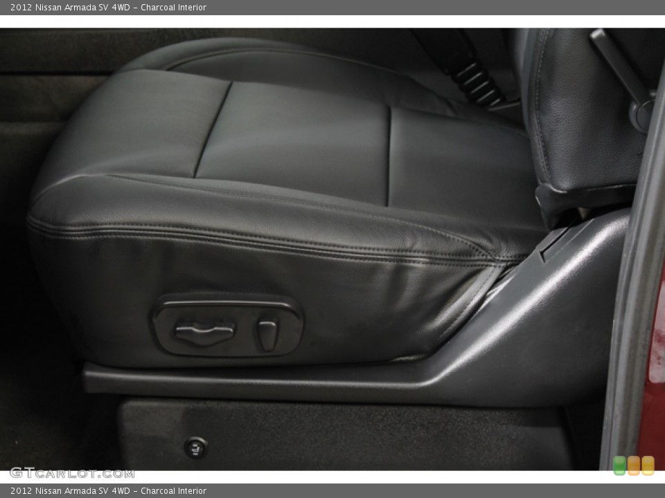 Charcoal Interior Front Seat for the 2012 Nissan Armada SV 4WD #74544445