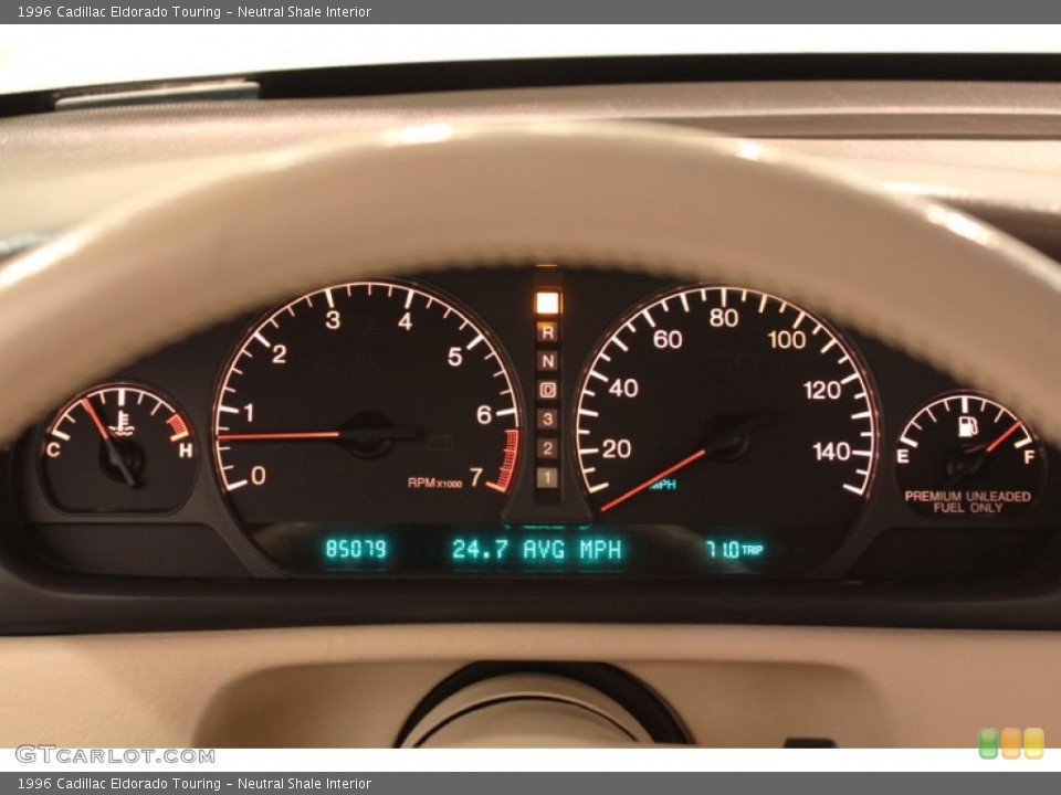 Neutral Shale Interior Gauges for the 1996 Cadillac Eldorado Touring #74544825