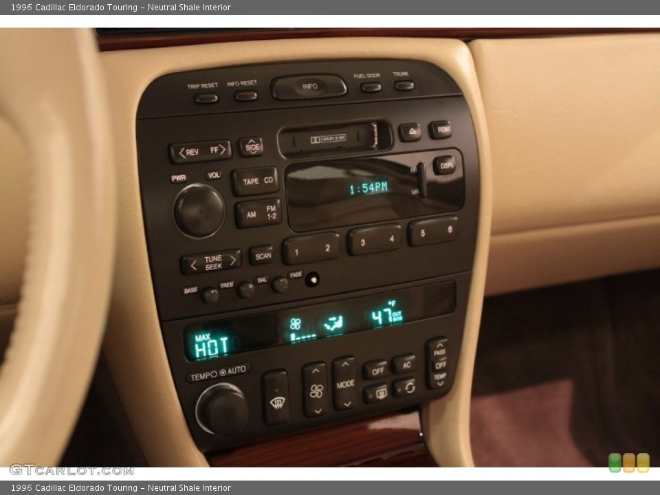Neutral Shale Interior Controls for the 1996 Cadillac Eldorado Touring #74544843