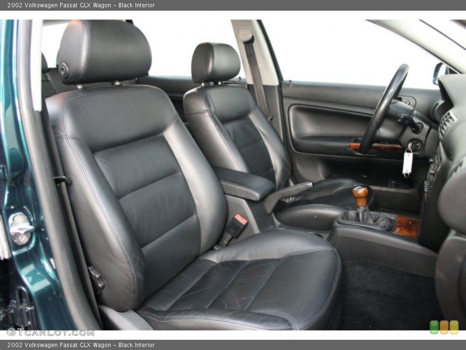 Black Interior Front Seat for the 2002 Volkswagen Passat GLX Wagon #74546412