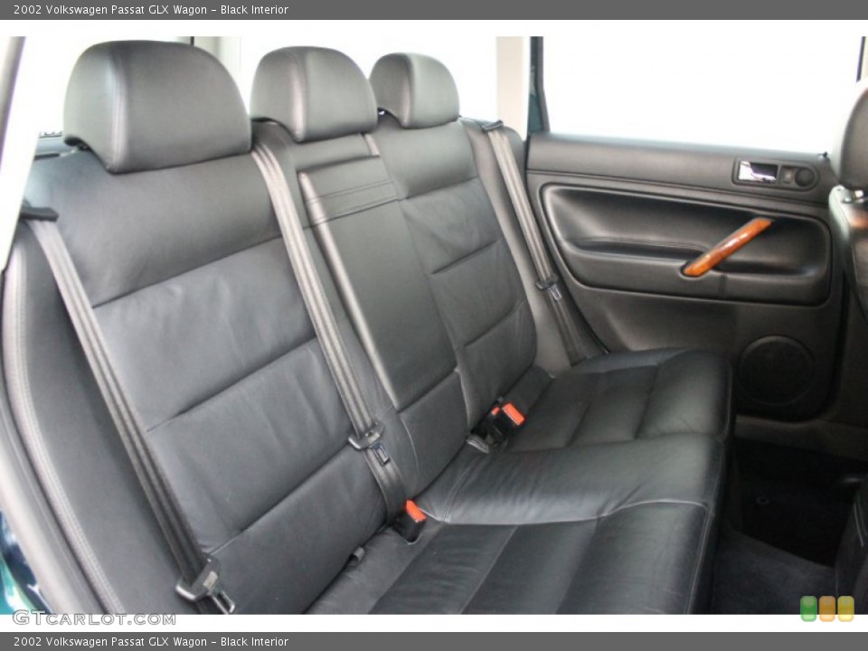 Black Interior Rear Seat for the 2002 Volkswagen Passat GLX Wagon #74546445