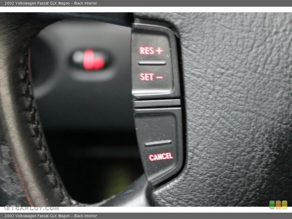 Black Interior Controls for the 2002 Volkswagen Passat GLX Wagon #74546504