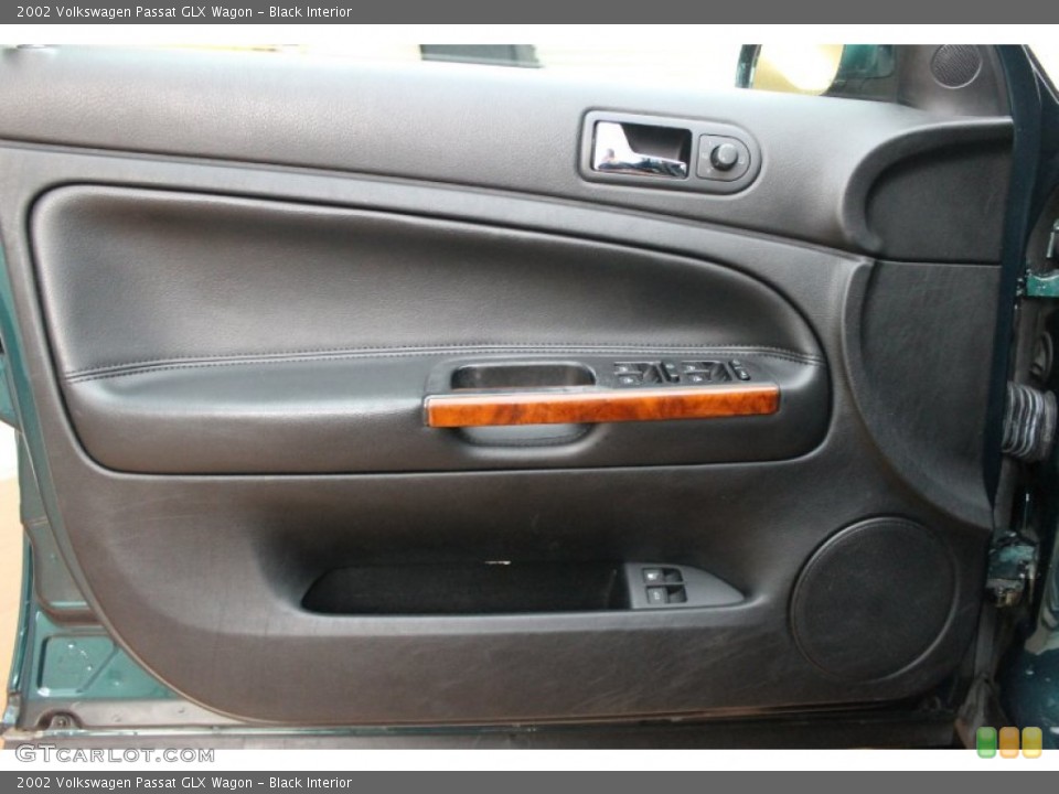 Black Interior Door Panel for the 2002 Volkswagen Passat GLX Wagon #74546539