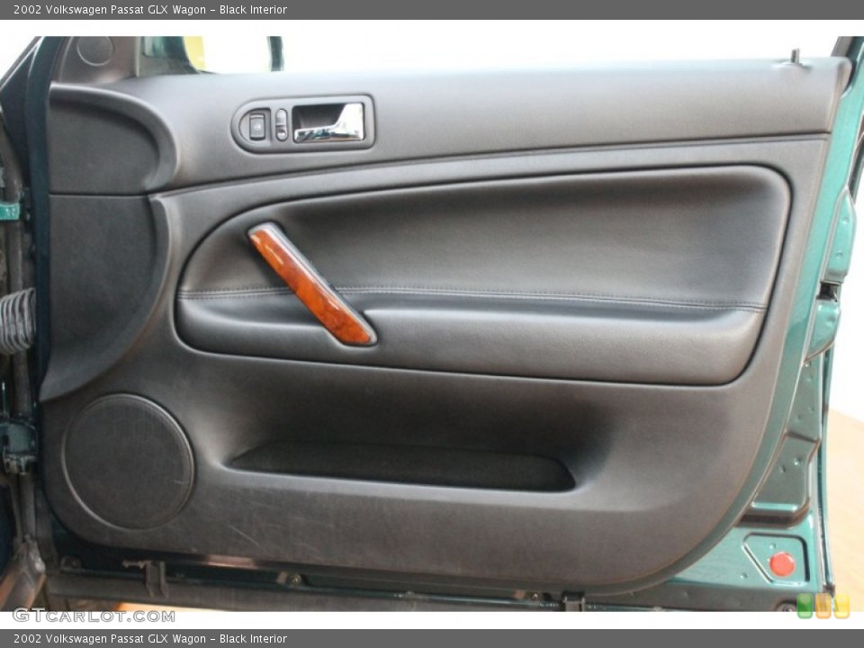 Black Interior Door Panel for the 2002 Volkswagen Passat GLX Wagon #74546556