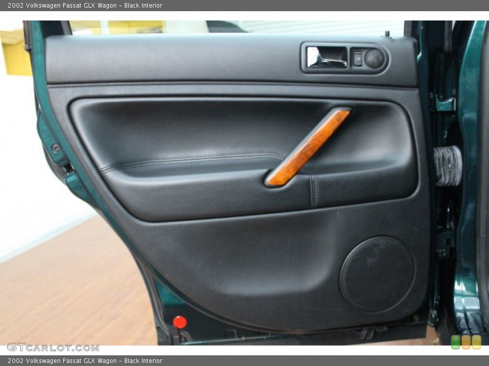 Black Interior Door Panel for the 2002 Volkswagen Passat GLX Wagon #74546574