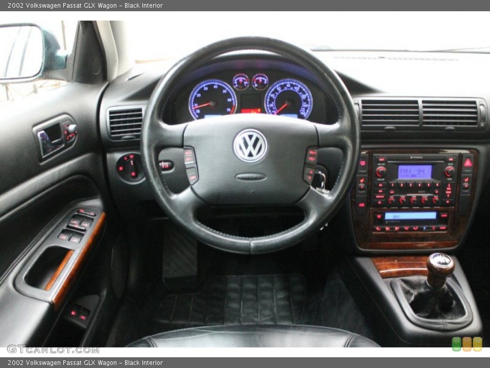 Black Interior Dashboard for the 2002 Volkswagen Passat GLX Wagon #74546628
